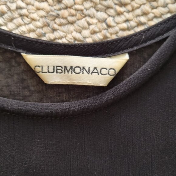 Transparent black dress Club Monaco - Picture 3 of 4